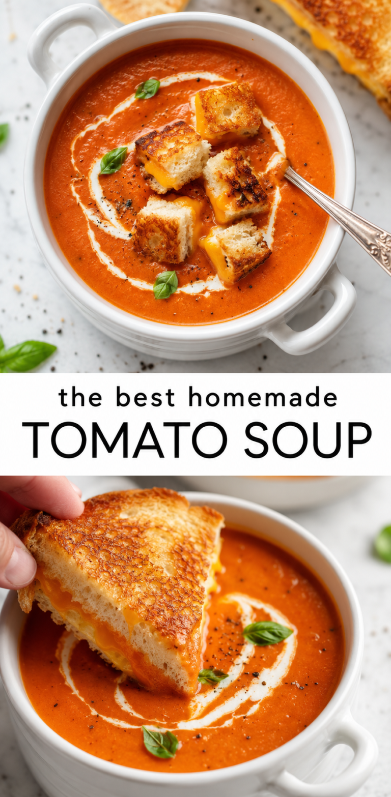 The Best Homemade Tomato Soup
